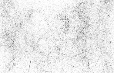 Grunge black and white pattern. Monochrome particles abstract texture. Background of cracks, scuffs, chips, stains, ink spots, lines. Dark design background surface.