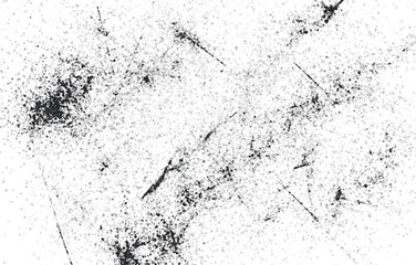 Grunge black and white texture.Overlay illustration over any design to create grungy vintage effect and depth. For posters, banners, retro and urban designs.
