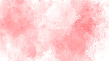 Soft pink watercolor background and abstract colorful background, paper texture. Watercolor texture on paper in soft pink color for background, abstract watercolor painting