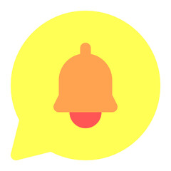 chat notification icon illustration