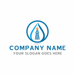 gas and oil logo , industrial logo