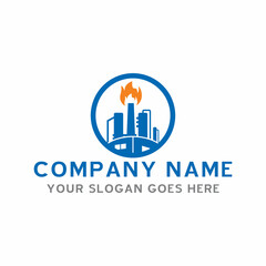 factory industry logo , industrial logo