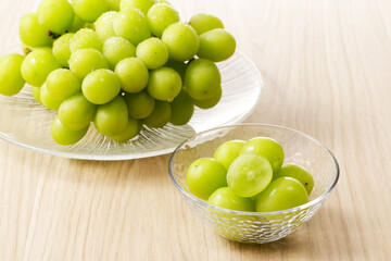 種無しのシャインマスカット　Seedless Shine Muscat