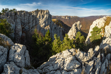 Beautiful rocks on the Demerdzhi plateau