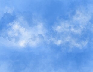 realistic white cloud on blue sky background ep10