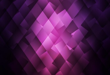 Dark Purple vector texture in rectangular style.