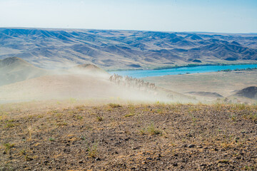 landscape of the river