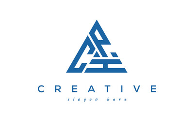 CPH creative tringle letters logo design victor