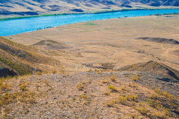 lake in the mountains