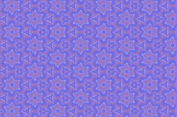 The fashionable color is Very Perry. Kaleidoscope, Repeating abstract seamless pattern