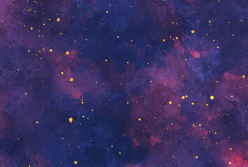 背景素材_水彩テクスチャ_ネイビー