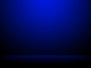 Black and blue background. Abstract blue background for web design templates, christmas, valentine, product studio room and business report with smooth gradient color.