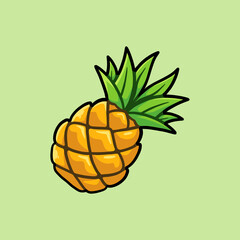 pineapple illustration.