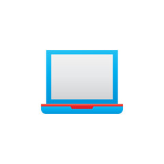 laptop flat icon 