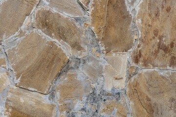 A Stone Rock Wall Texture Background for Rustic and Earthy Tones Organic Designs