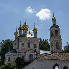 Resurrection Church in the town of Ples