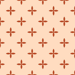 Flower symbol pattern wallpaper. Flower icon.