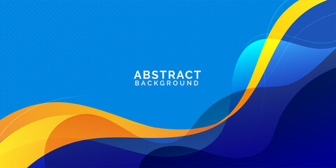Blue and Orange Background, Gradient Abstract Background, Full color abstract background