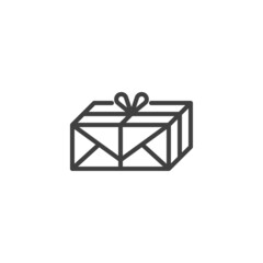 Packaging, parcel box icon