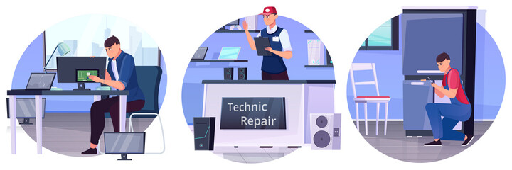Repair Service Composition