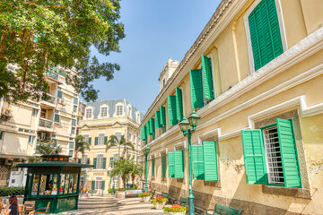 Macao city center, HDR Image