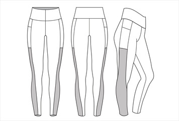 Laggings design with three view