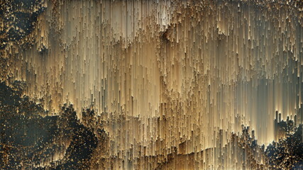 Golden Pixels background