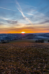 Winterlicher Abendspaziergang durch das wunderschöne Abendlicht von Schmalkalden - Thüringen - Deutschland