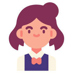 anime flat icon