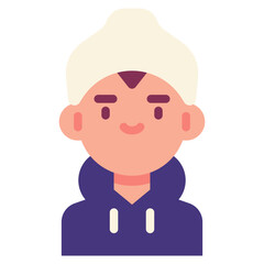 Obraz premium anime flat icon