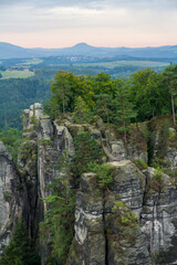 Aussichtspunkt Felsenlandschaft Sächsische Schweiz