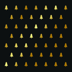 Christmas tree background vector