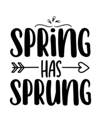 Naklejka premium Spring SVG Bundle, Spring Svg, Easter Svg, Spring Design for Shirts, Spring Quotes, Spring Cut Files, Cricut, Silhouette, Png