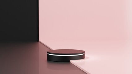 3D Rendered Premium Product Display Podium