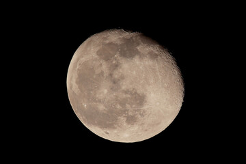 Mond Mare Crisium am Mondrand