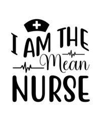 Nurse svg tshirt design