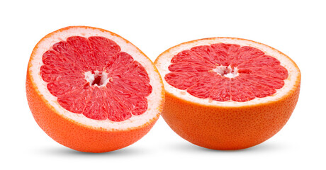 Naklejka na ściany i meble Grapefruit isolated on white