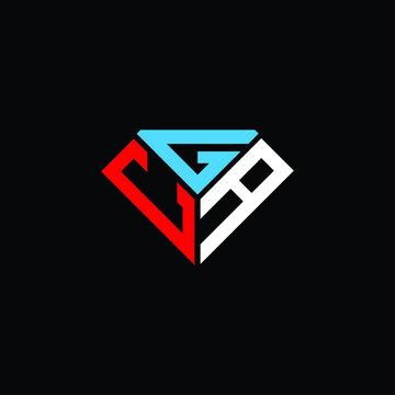 CGA letter logo creative design. CGA unique design