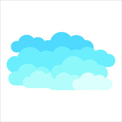 clouds icon vector illustration symbol