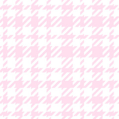 Seamless vector pattern with plaid in on-trend colors of pink and white. Abstract, tar tan, line print hand drawn. Designs for textiles, fabric, wrapping paper, packaging, social media.