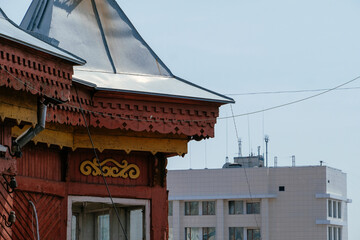 building in the city