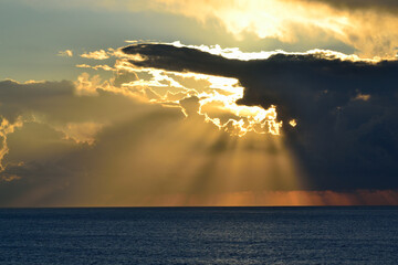 Obraz premium Tramonto a Porto ferro