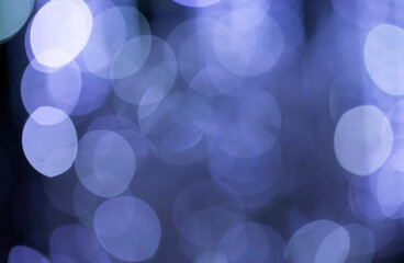 blue bokeh background