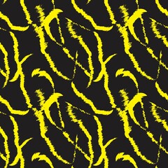 Abstract Brush Fur Seamless Pattern