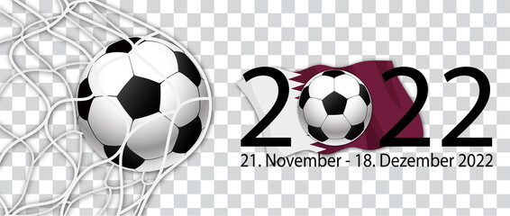 Fussball 2022 - obrazy, fototapety, plakaty