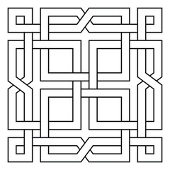 Vector seamless geometric pattern. This image is suitable for graphic design, element, pattern, ornament, advertisement, web design, UI, print and background.