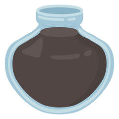 inkwell flat icon