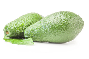 Avocado isolated on a white background