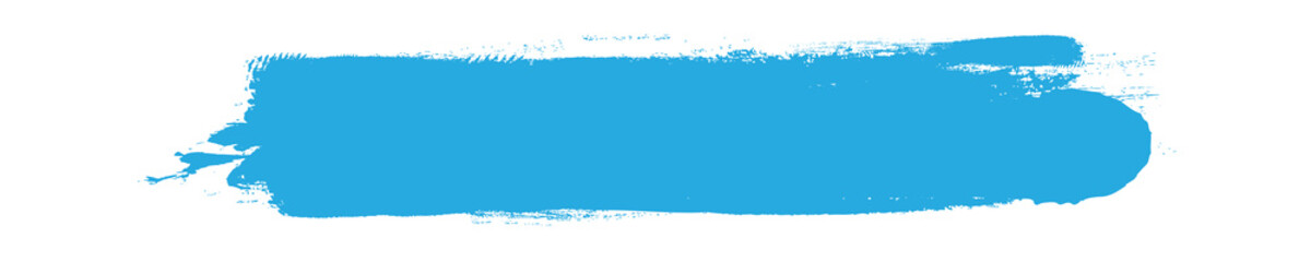 Blue brush stroke isolated on white background. Trendy brush stroke vector for blue ink paint, grunge backdrop, dirt banner, watercolor design and dirty texture. Brush stroke vector