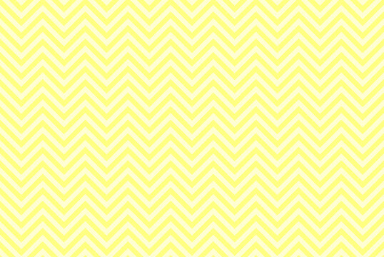 Geometric yellow background ZigZag style seamless pattern. Gray color. Vector illustration